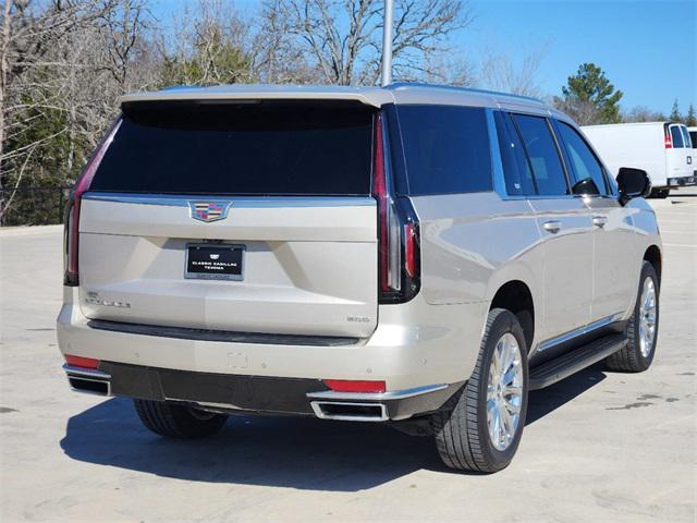 used 2023 Cadillac Escalade ESV car, priced at $73,890