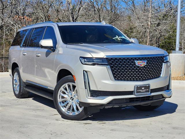 used 2023 Cadillac Escalade ESV car, priced at $73,890