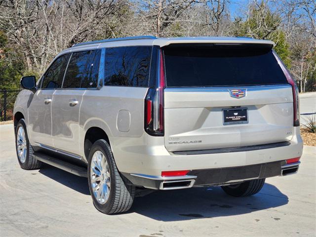 used 2023 Cadillac Escalade ESV car, priced at $73,890