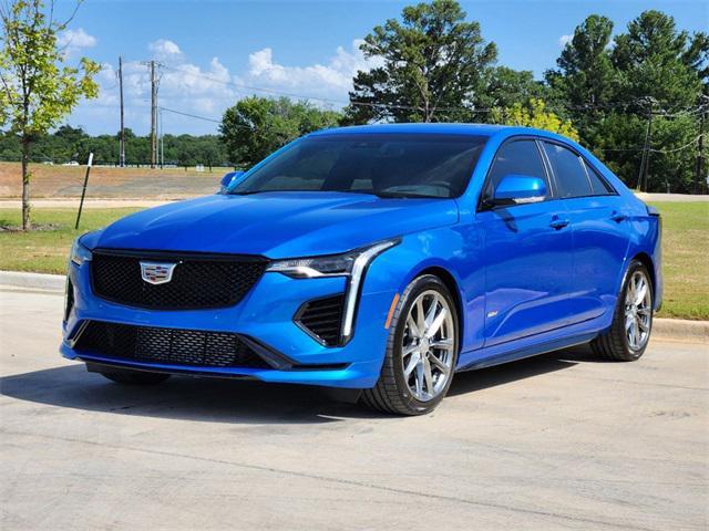 new 2025 Cadillac CT4-V car, priced at $54,260