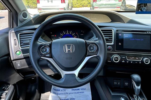 used 2015 Honda Civic car, priced at $14,852