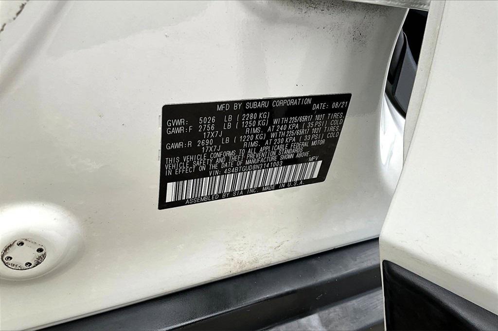 used 2022 Subaru Outback car, priced at $26,254