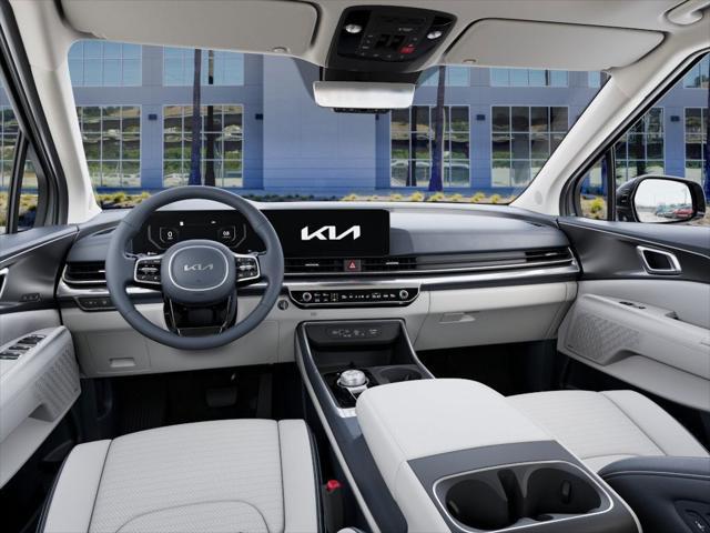 new 2025 Kia Carnival Hybrid car, priced at $55,095