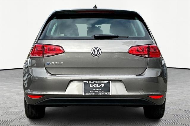 used 2016 Volkswagen e-Golf car, priced at $9,998