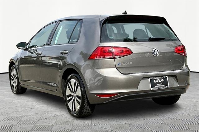 used 2016 Volkswagen e-Golf car, priced at $9,998