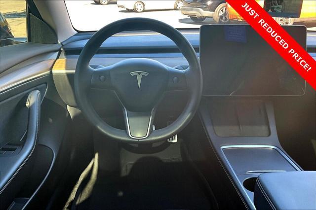 used 2022 Tesla Model 3 car, priced at $30,250