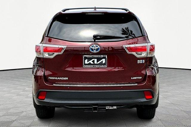 used 2015 Toyota Highlander Hybrid car, priced at $22,287
