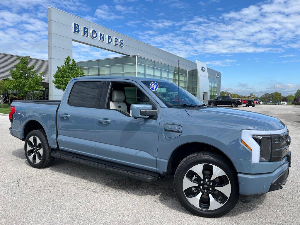 used 2023 Ford F-150 Lightning car, priced at $57,800