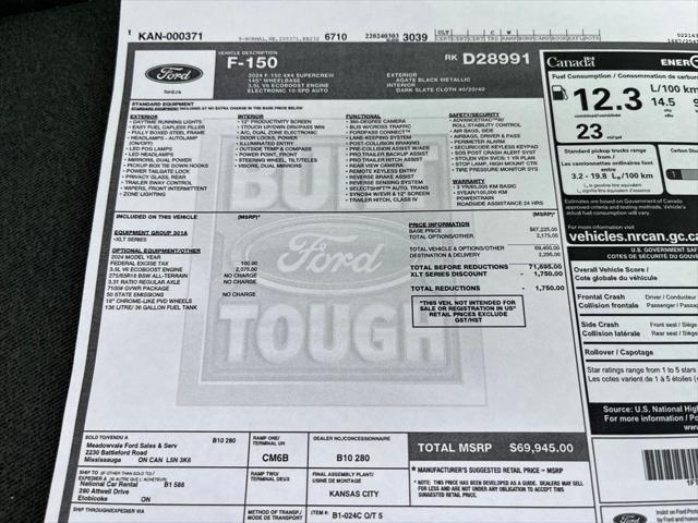 used 2024 Ford F-150 car, priced at $53,800