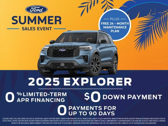 new 2025 Ford Explorer car, priced at $44,095