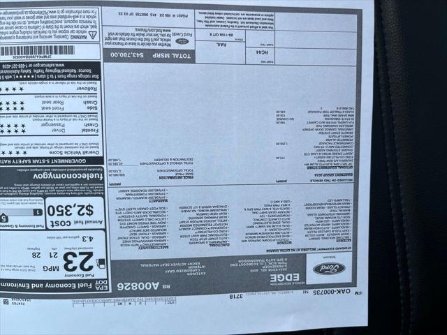 used 2024 Ford Edge car, priced at $30,800
