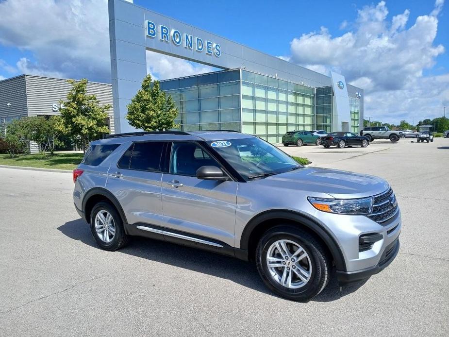 used 2021 Ford Explorer car, priced at $31,700