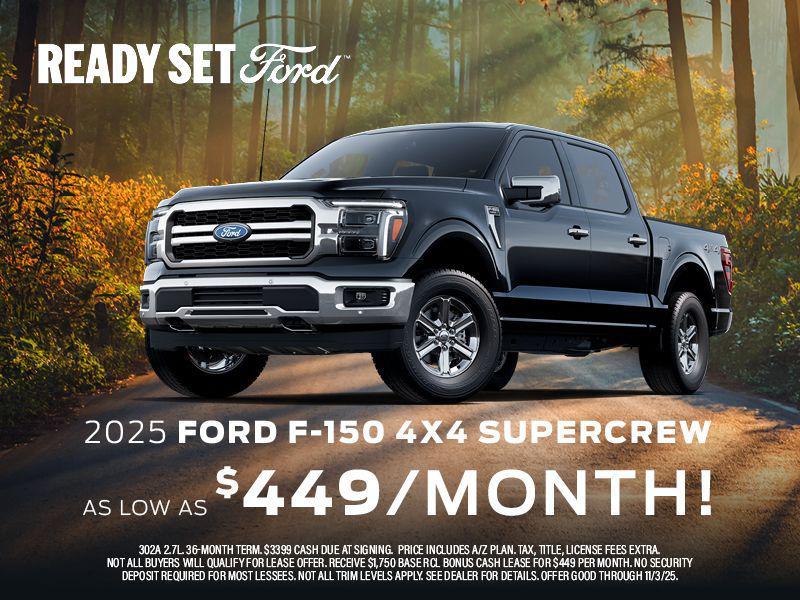 new 2025 Ford F-150 car, priced at $48,778