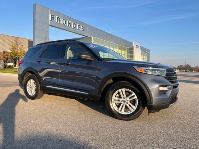 used 2021 Ford Explorer car, priced at $29,900