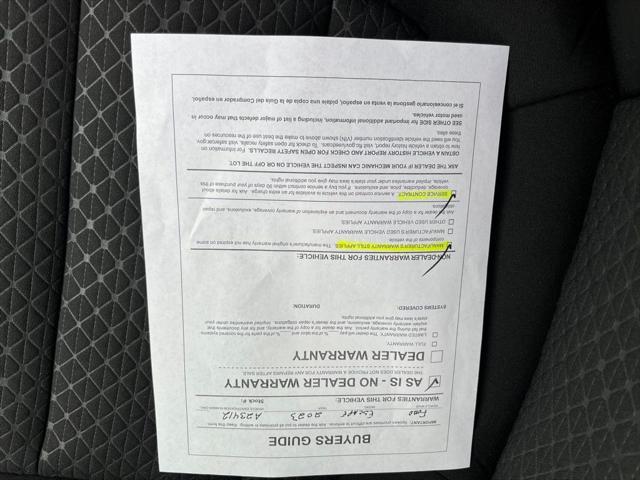 used 2023 Ford Escape car, priced at $23,300