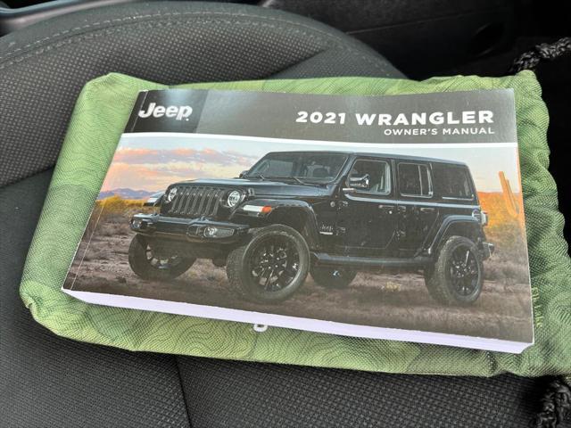 used 2021 Jeep Wrangler car, priced at $25,900