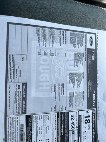 used 2023 Ford F-150 car, priced at $39,900