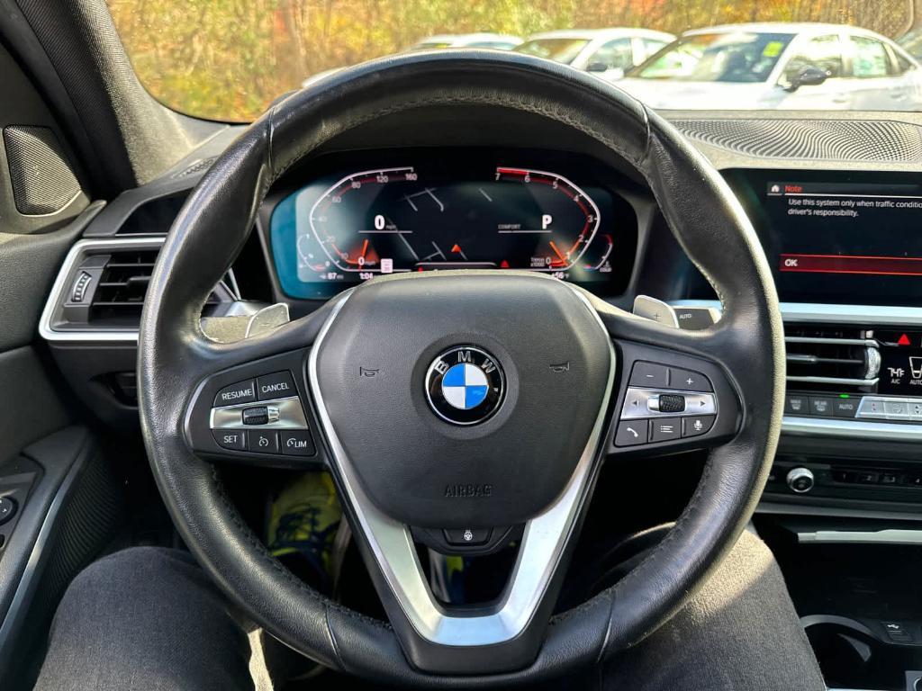 used 2019 BMW 330 car, priced at $23,388