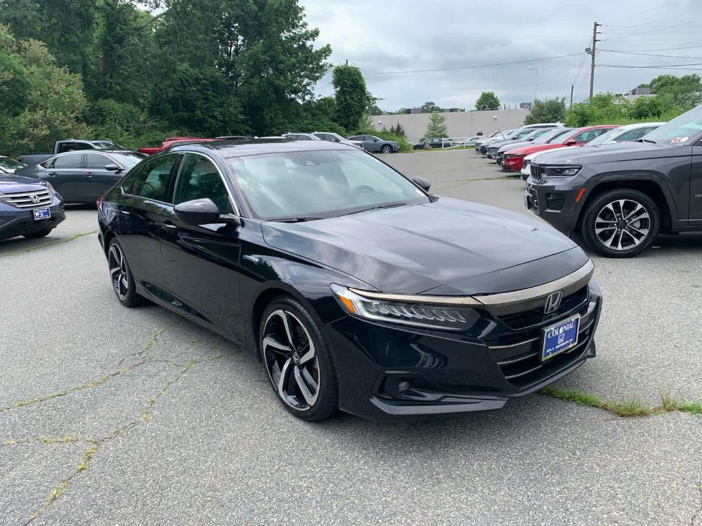 used 2022 Honda Accord Hybrid car, priced at $25,894