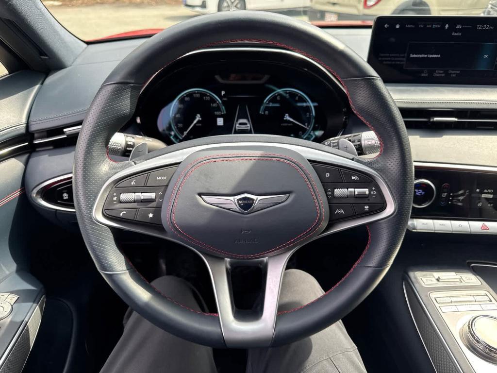 used 2023 Genesis GV70 car, priced at $37,285