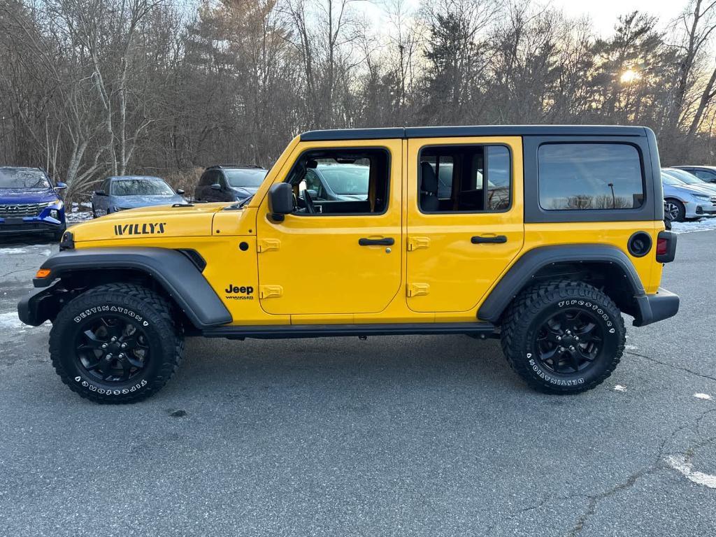 used 2021 Jeep Wrangler Unlimited car, priced at $28,988