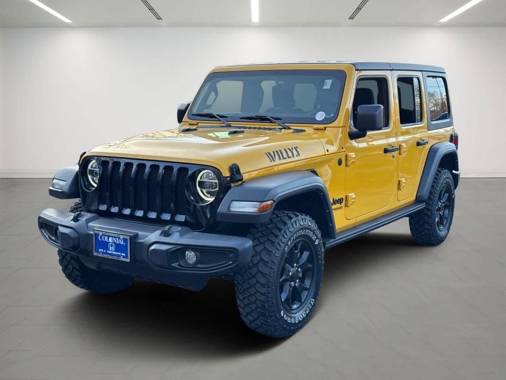 used 2021 Jeep Wrangler Unlimited car, priced at $28,988