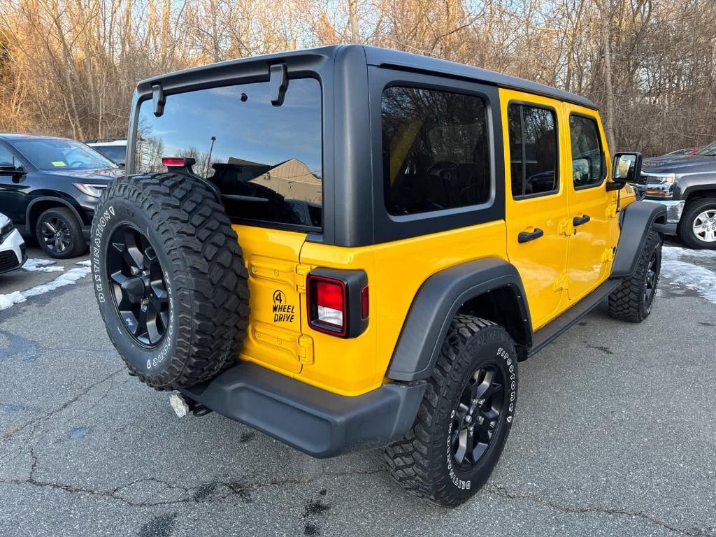 used 2021 Jeep Wrangler Unlimited car, priced at $28,988