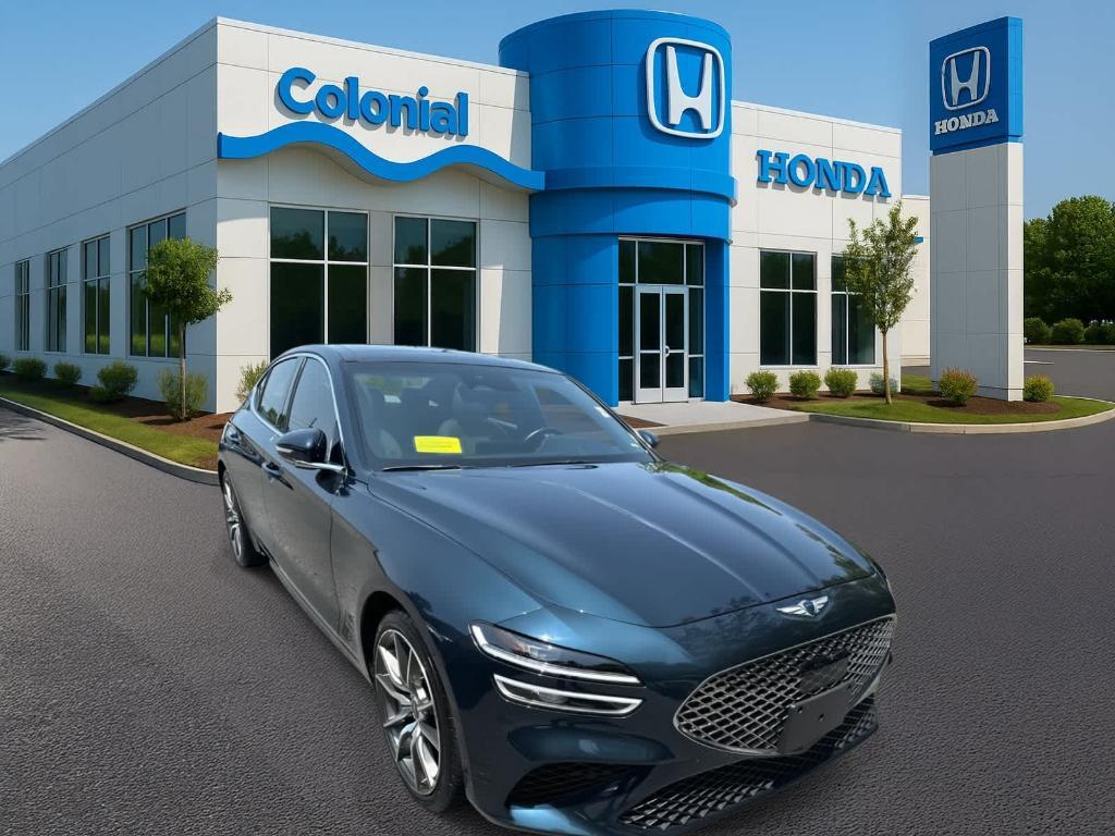 used 2022 Genesis G70 car, priced at $28,588