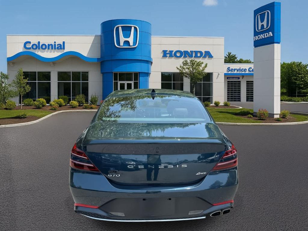 used 2022 Genesis G70 car, priced at $28,588