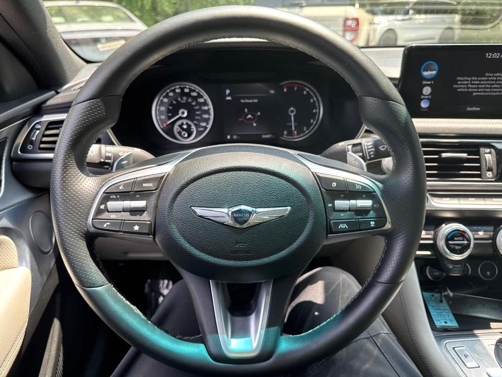 used 2022 Genesis G70 car, priced at $28,588
