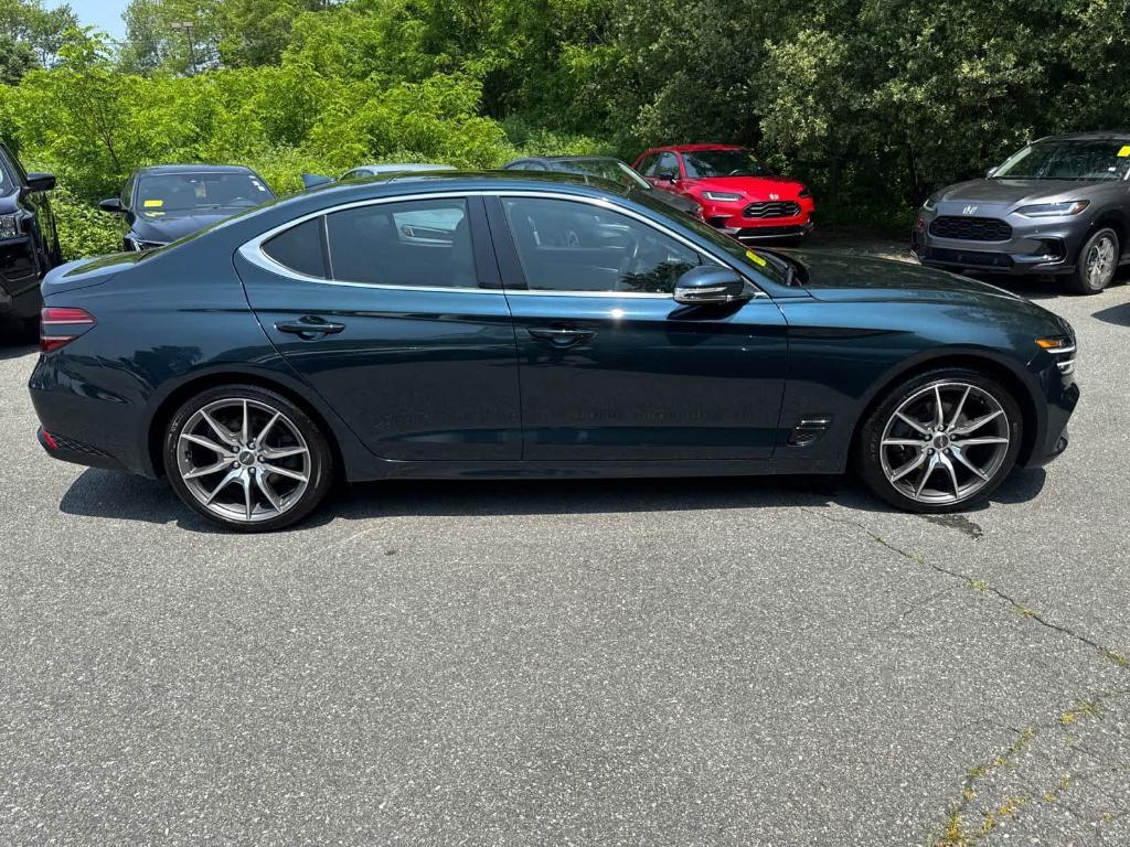 used 2022 Genesis G70 car, priced at $30,614