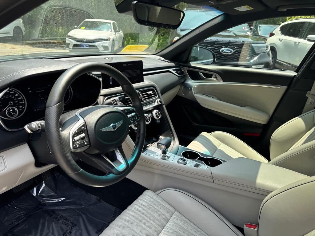 used 2022 Genesis G70 car, priced at $30,614
