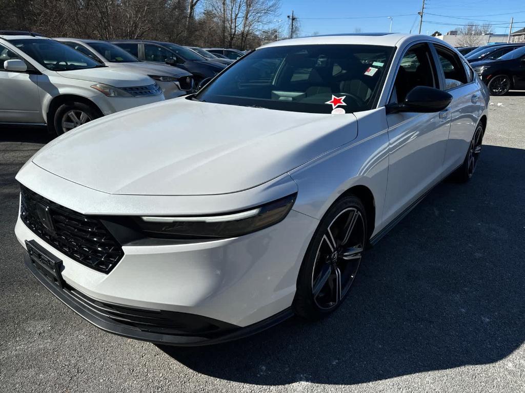 used 2023 Honda Accord Hybrid car, priced at $27,824