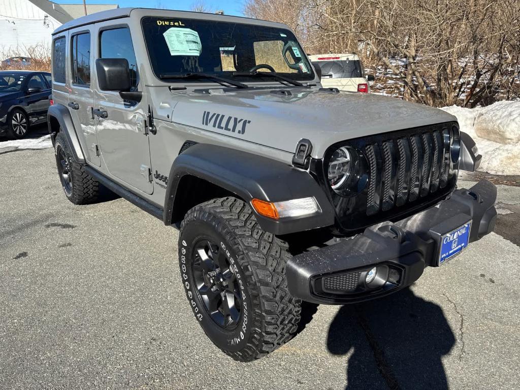 used 2022 Jeep Wrangler Unlimited car, priced at $35,991