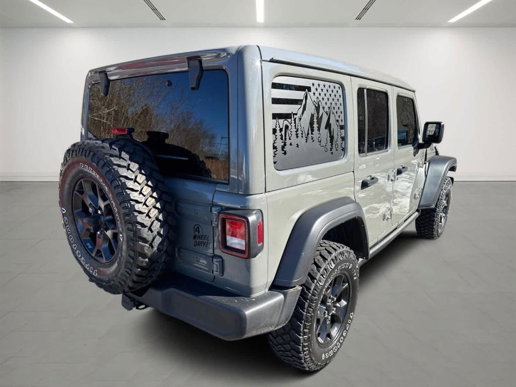 used 2022 Jeep Wrangler Unlimited car, priced at $35,991