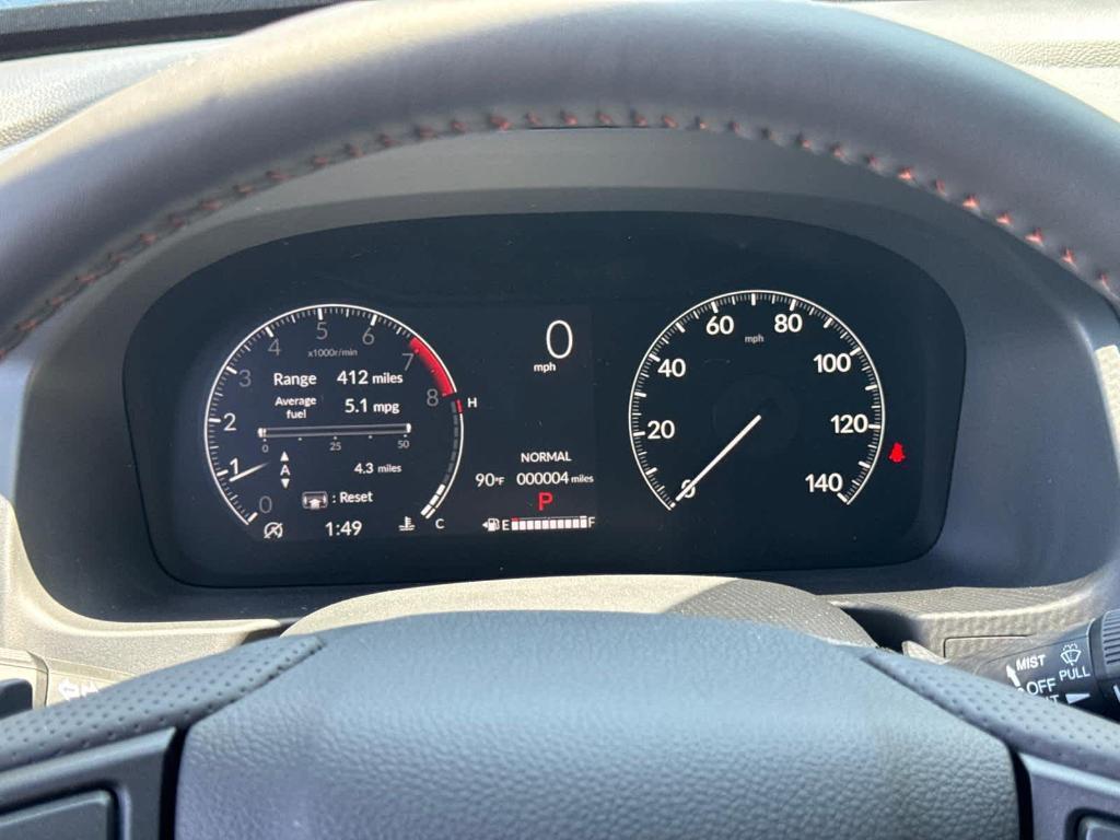 new 2025 Honda Ridgeline car, priced at $49,185