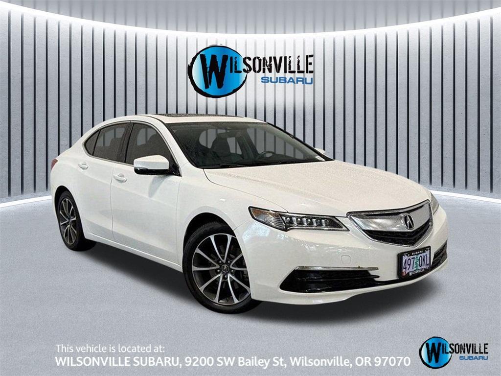 used 2015 Acura TLX car, priced at $16,879