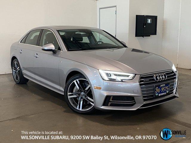 used 2018 Audi A4 car, priced at $19,491