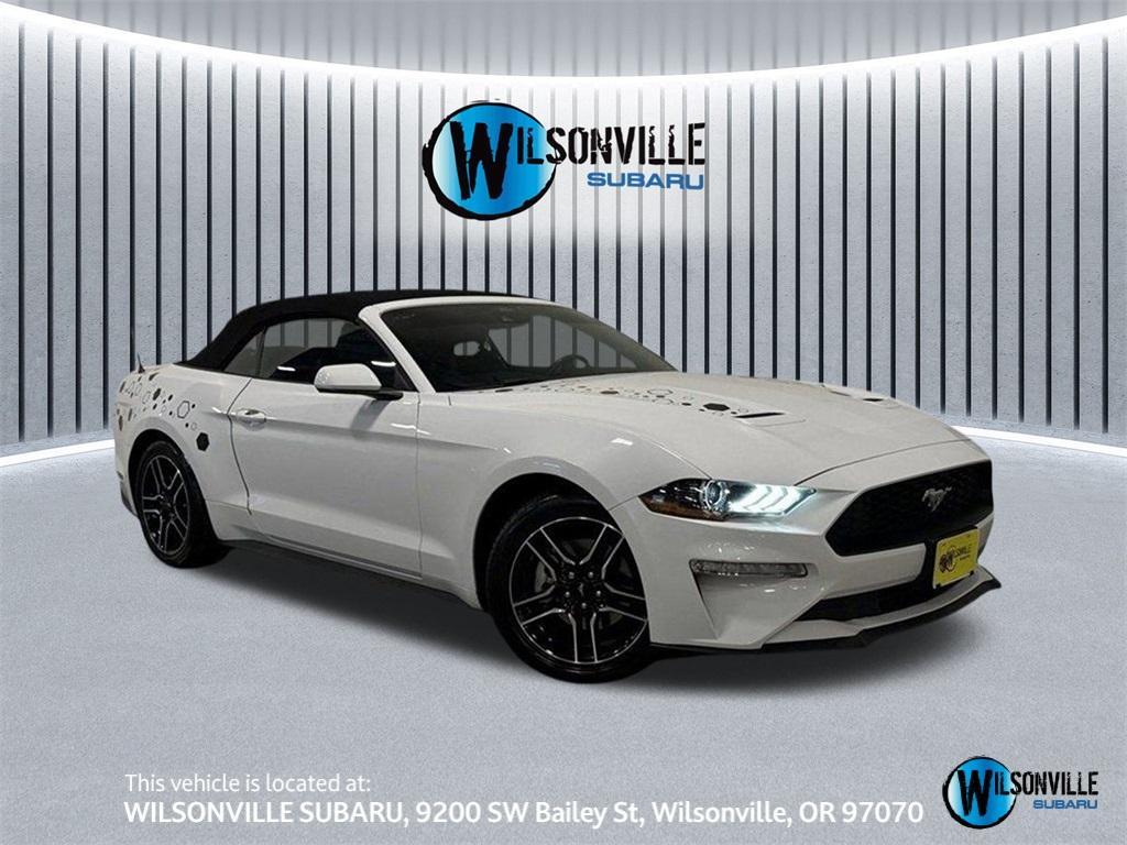 used 2022 Ford Mustang car, priced at $19,381