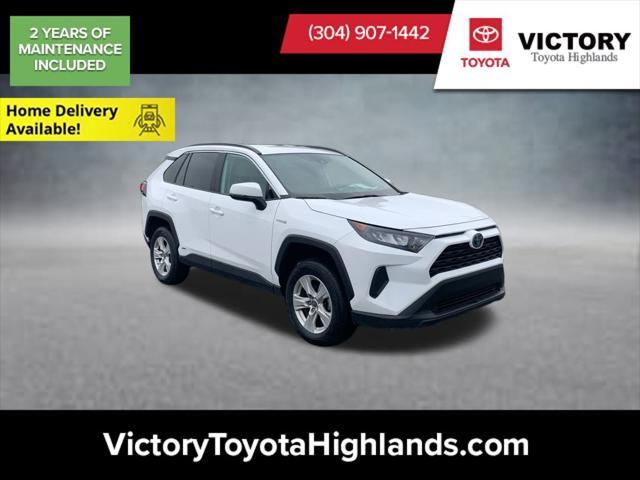 used 2021 Toyota RAV4 Hybrid car, priced at $25,991