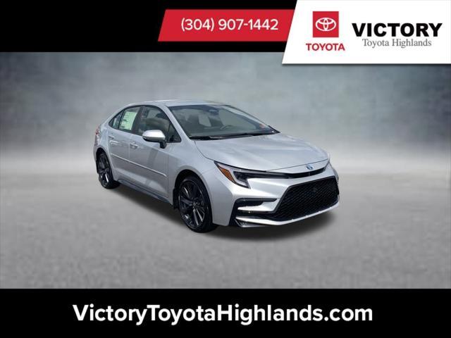 new 2025 Toyota Corolla Hybrid car, priced at $28,338