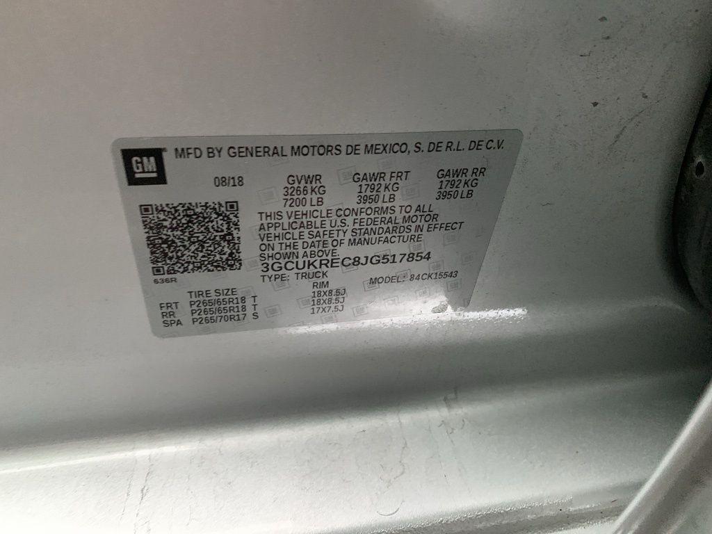 used 2018 Chevrolet Silverado 1500 car, priced at $29,991