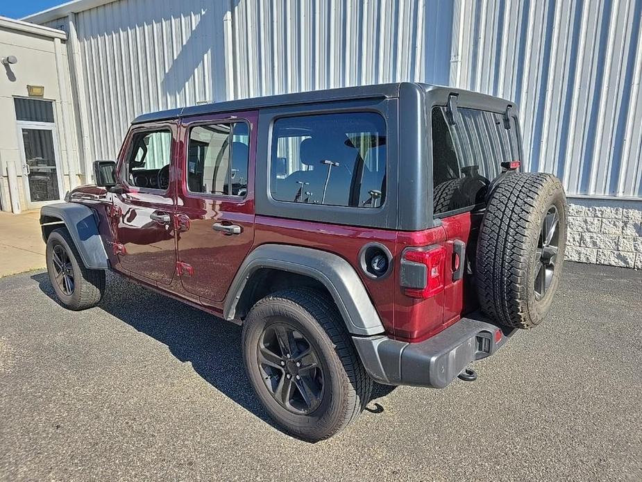 used 2021 Jeep Wrangler Unlimited car, priced at $30,412