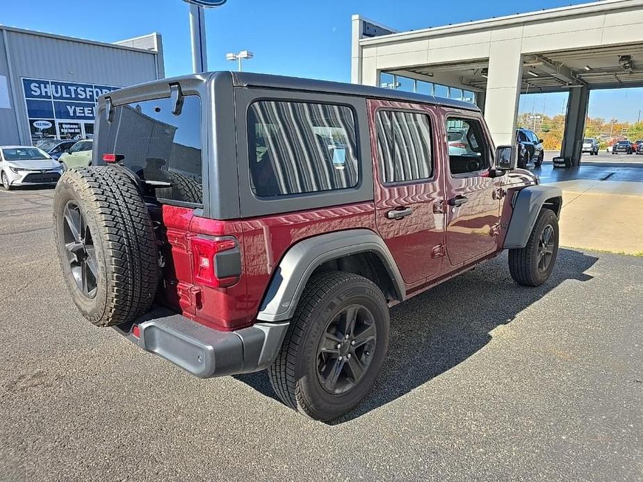 used 2021 Jeep Wrangler Unlimited car, priced at $30,412