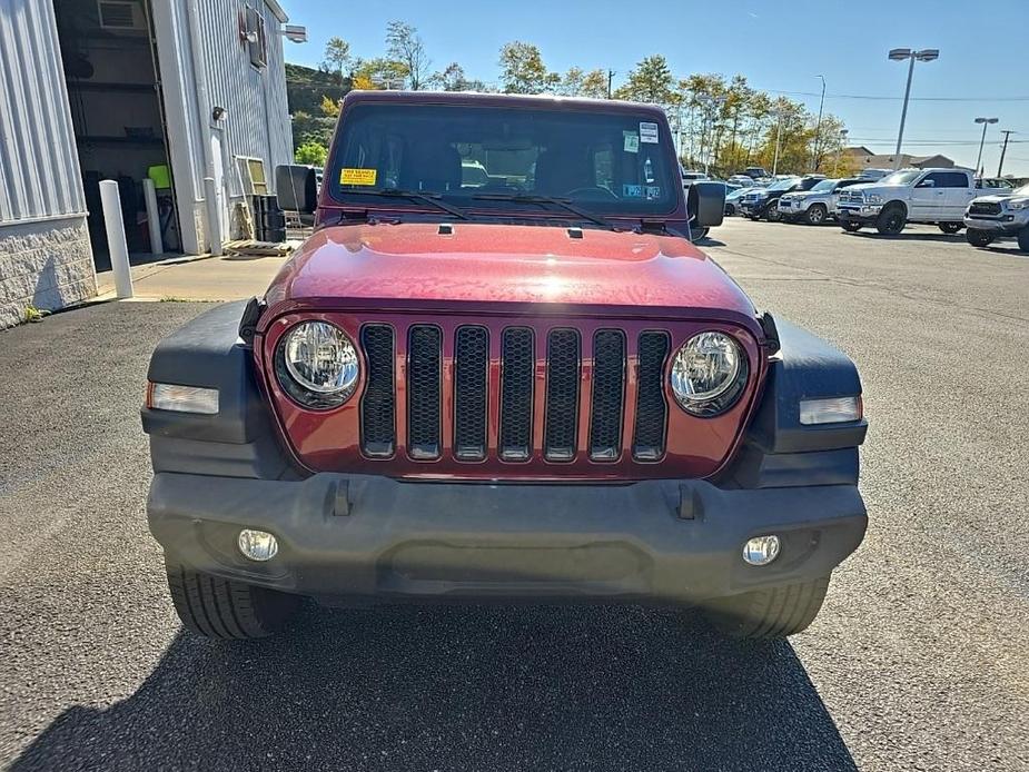 used 2021 Jeep Wrangler Unlimited car, priced at $30,412