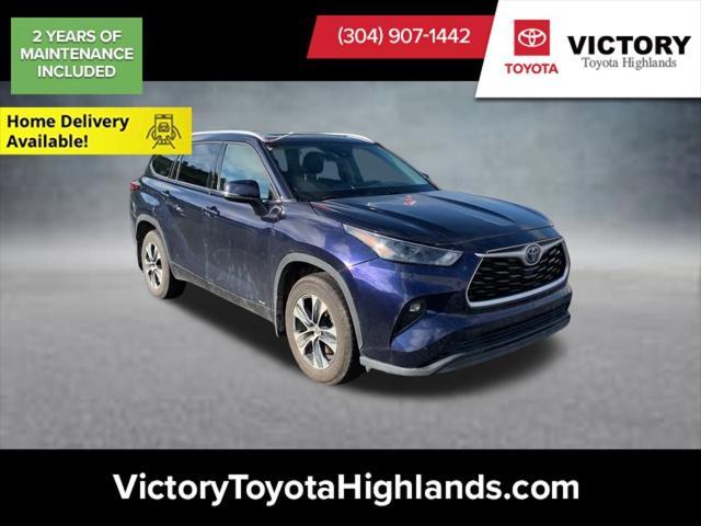 used 2022 Toyota Highlander Hybrid car, priced at $35,991
