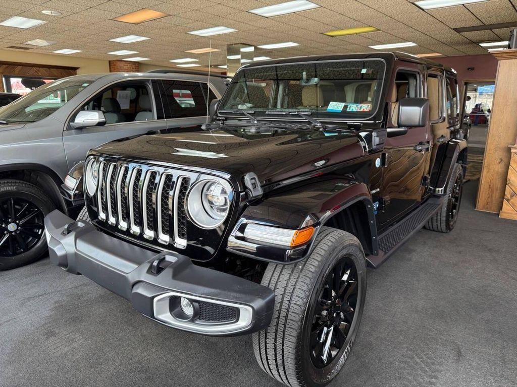 used 2021 Jeep Wrangler Unlimited 4xe car, priced at $35,995