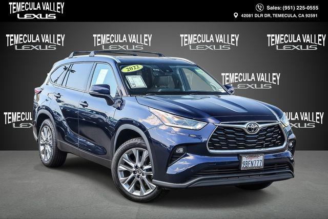 used 2022 Toyota Highlander car, priced at $30,977