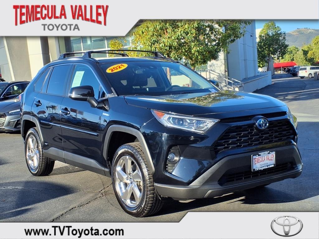 used 2021 Toyota RAV4 Hybrid car, priced at $34,495