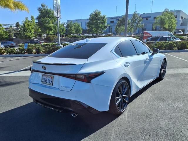 used 2022 Lexus IS 350 car, priced at $44,995